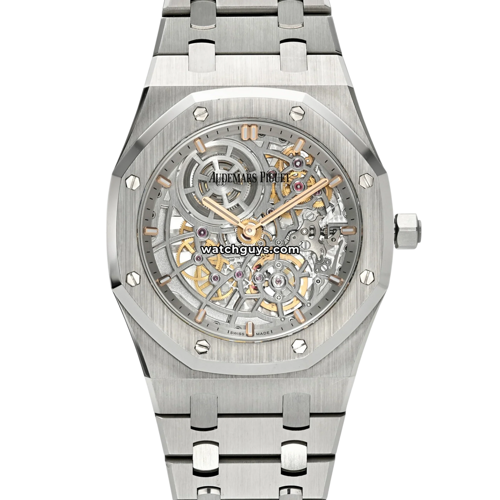 Audemars Piguet Royal Oak "Jumbo" 16204ST.OO.1240ST.01 "50th Anniversary" Openworked