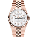 Rolex Land-Dweller 127235 White Honeycomb Motif