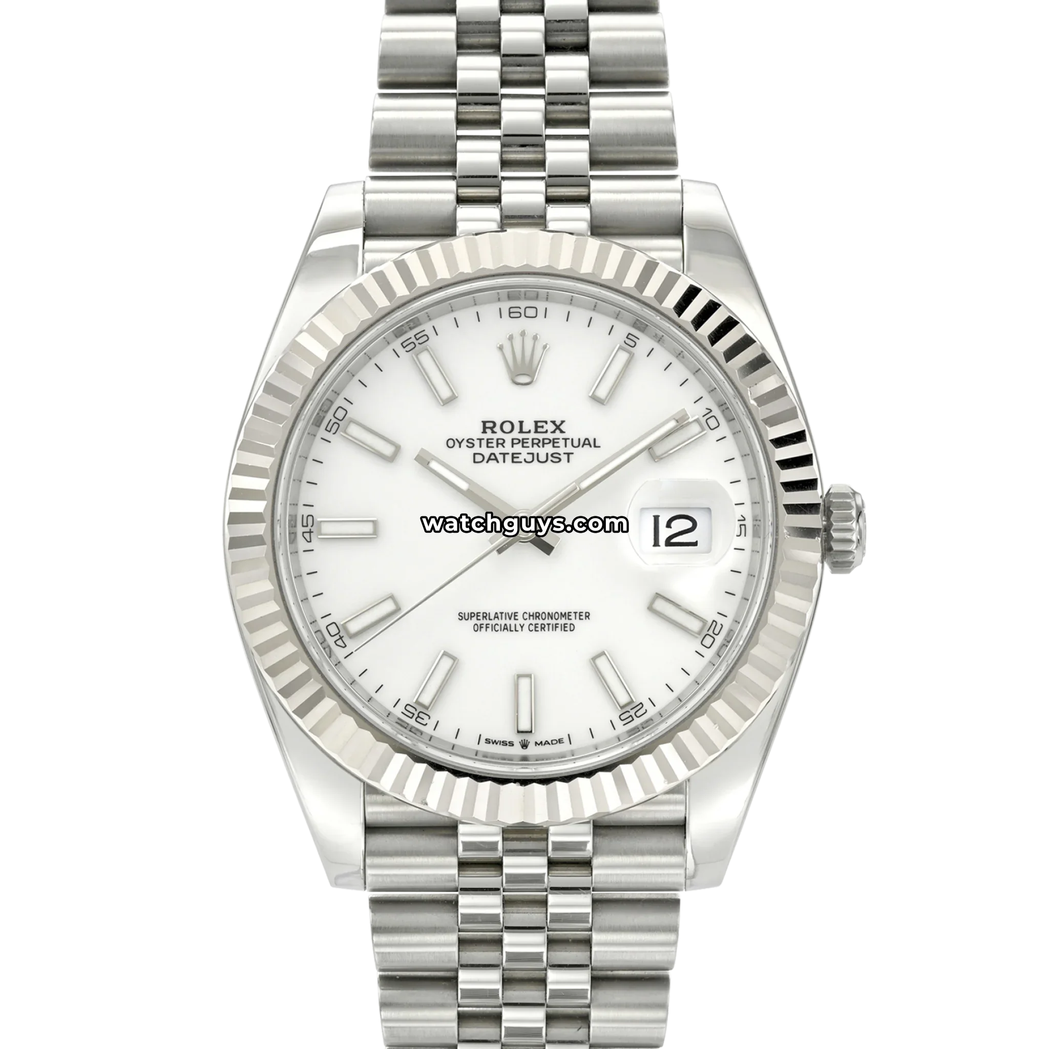 Rolex Datejust 126334 White Jubilee