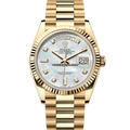 Rolex Day-Date 128238 White Mother of Pearl Diamond