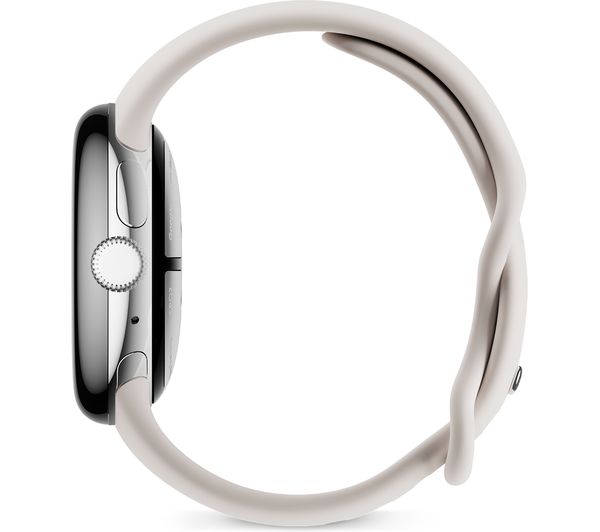 Google Pixel Watch 2 - Polished Silver Case - Porcelain Active Band - Wi-Fi + Bluetooth