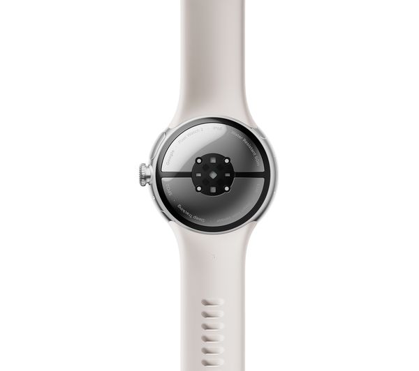 Google Pixel Watch 2 - Polished Silver Case - Porcelain Active Band - Wi-Fi + Bluetooth
