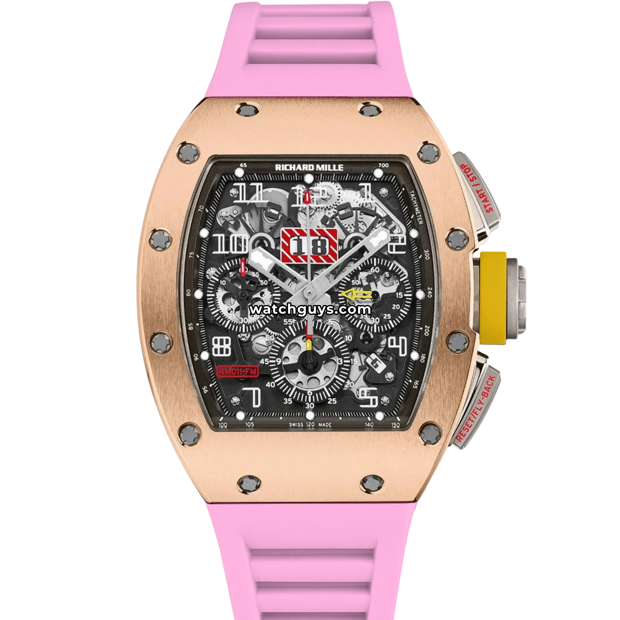 Richard Mille RM 011 Felipe Massa Chronograph Rose Gold