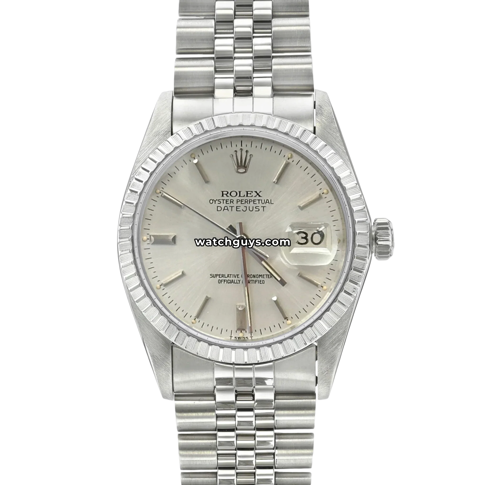 Rolex Datejust 16030 Silver Jubilee