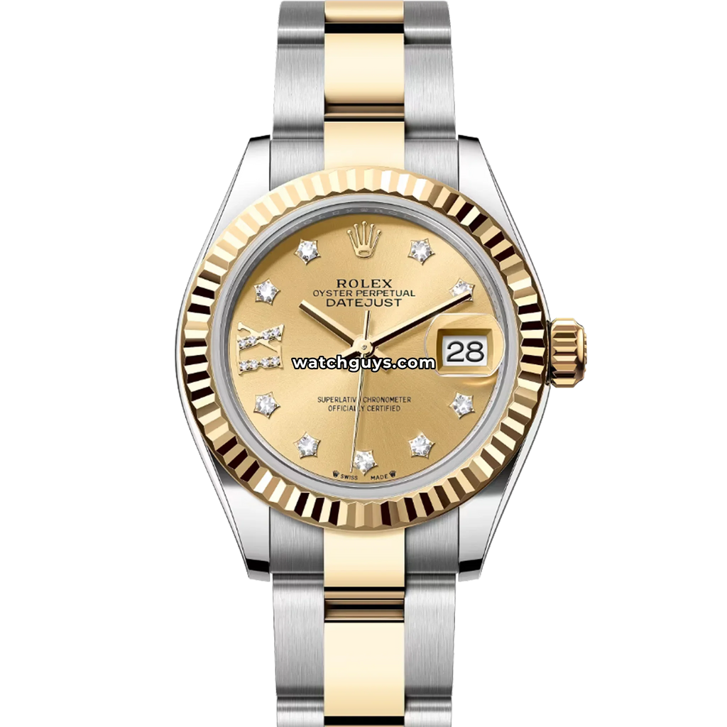 Rolex Datejust 279173 Champagne Star Diamond Oyster