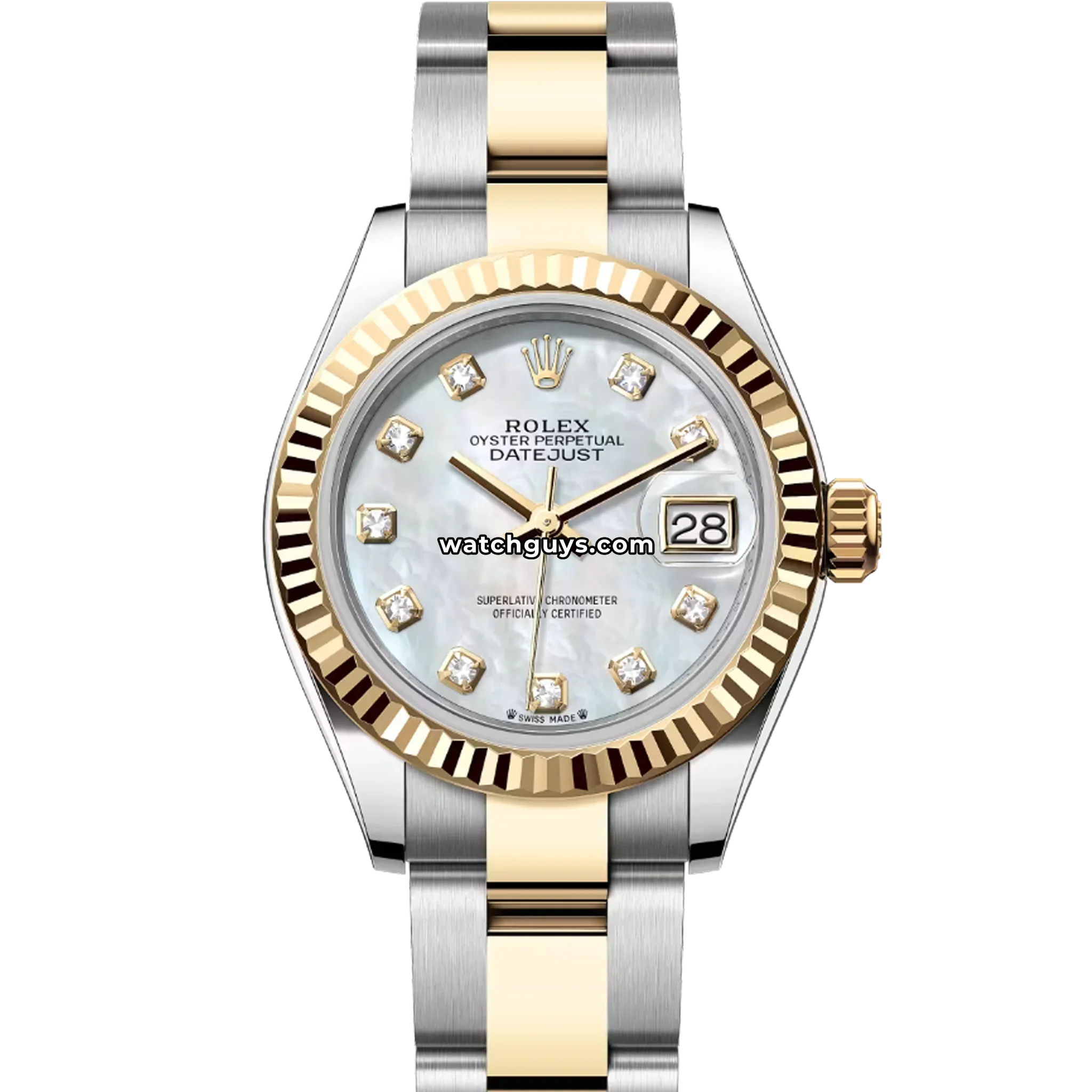 Rolex Datejust 279173 Mother of Pearl Diamond Oyster