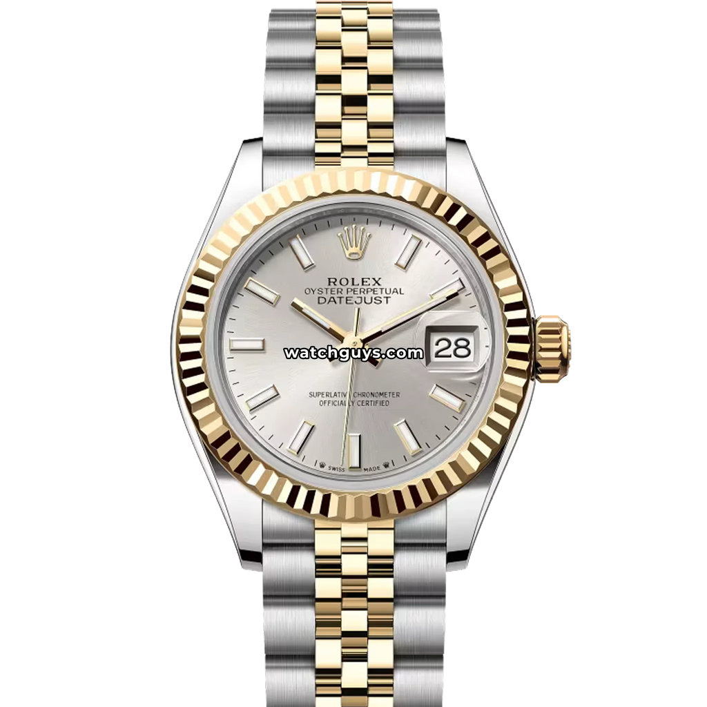Rolex Datejust 279173 Silver Index Jubilee