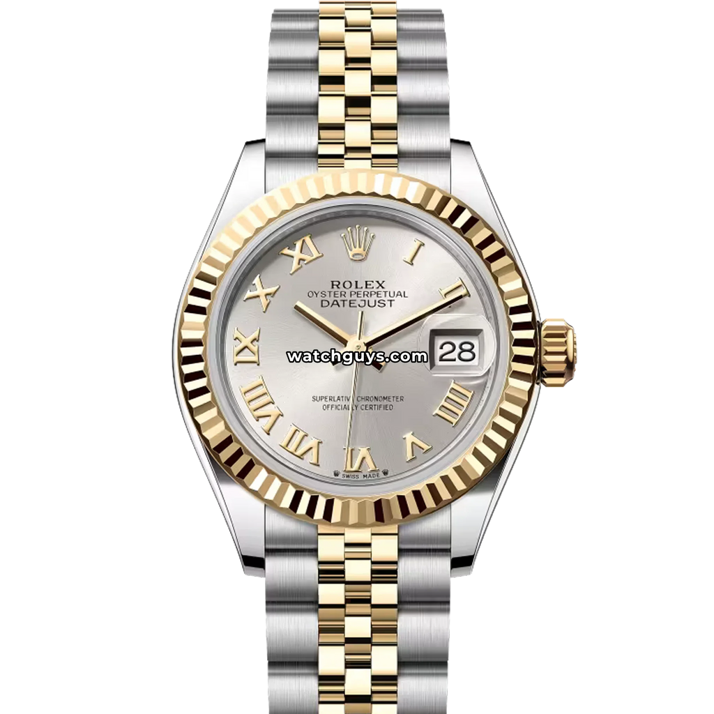 Rolex Datejust 279173 Silver Roman Jubilee