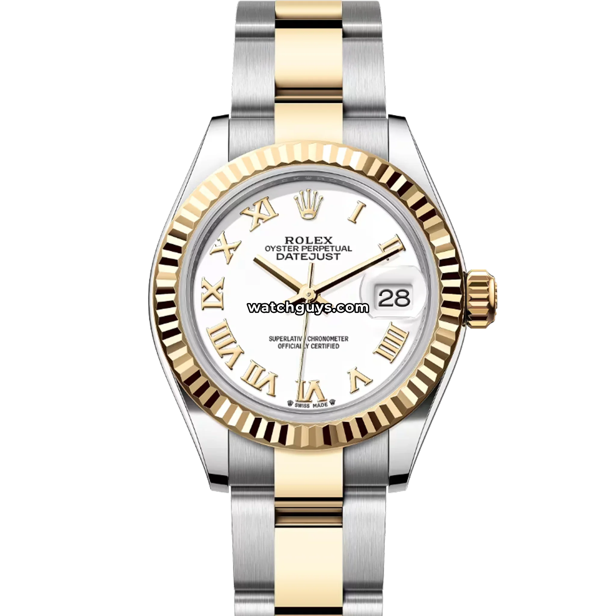 Rolex Datejust 279173 White Roman Oyster