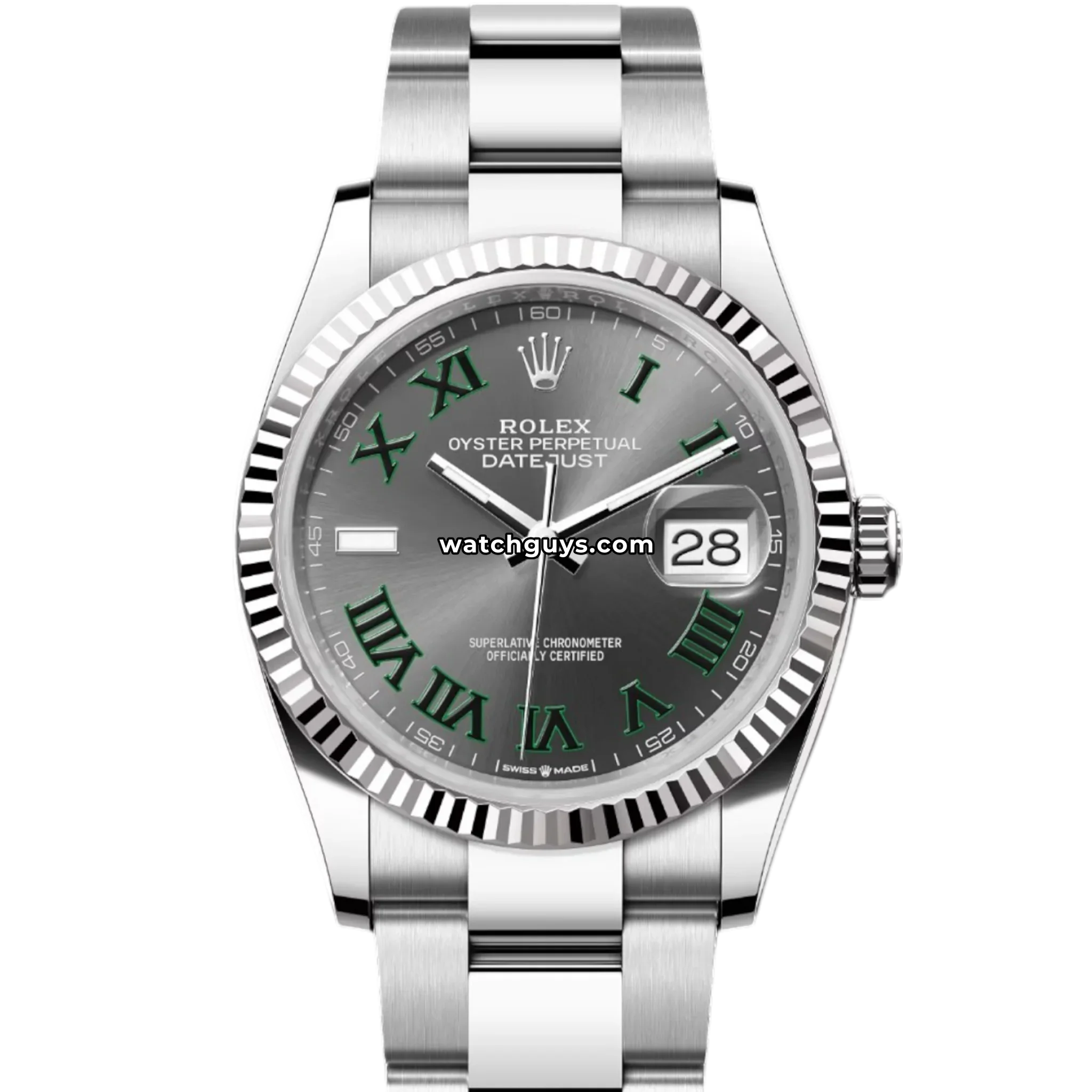 Rolex Datejust 126234 Wimbledon Oyster