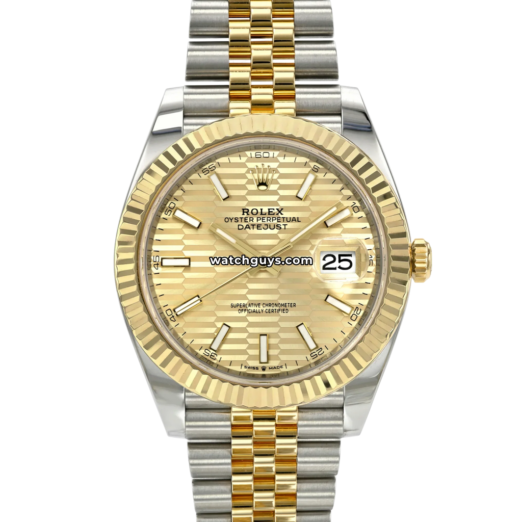 Rolex Datejust 126333 Champagne Motif