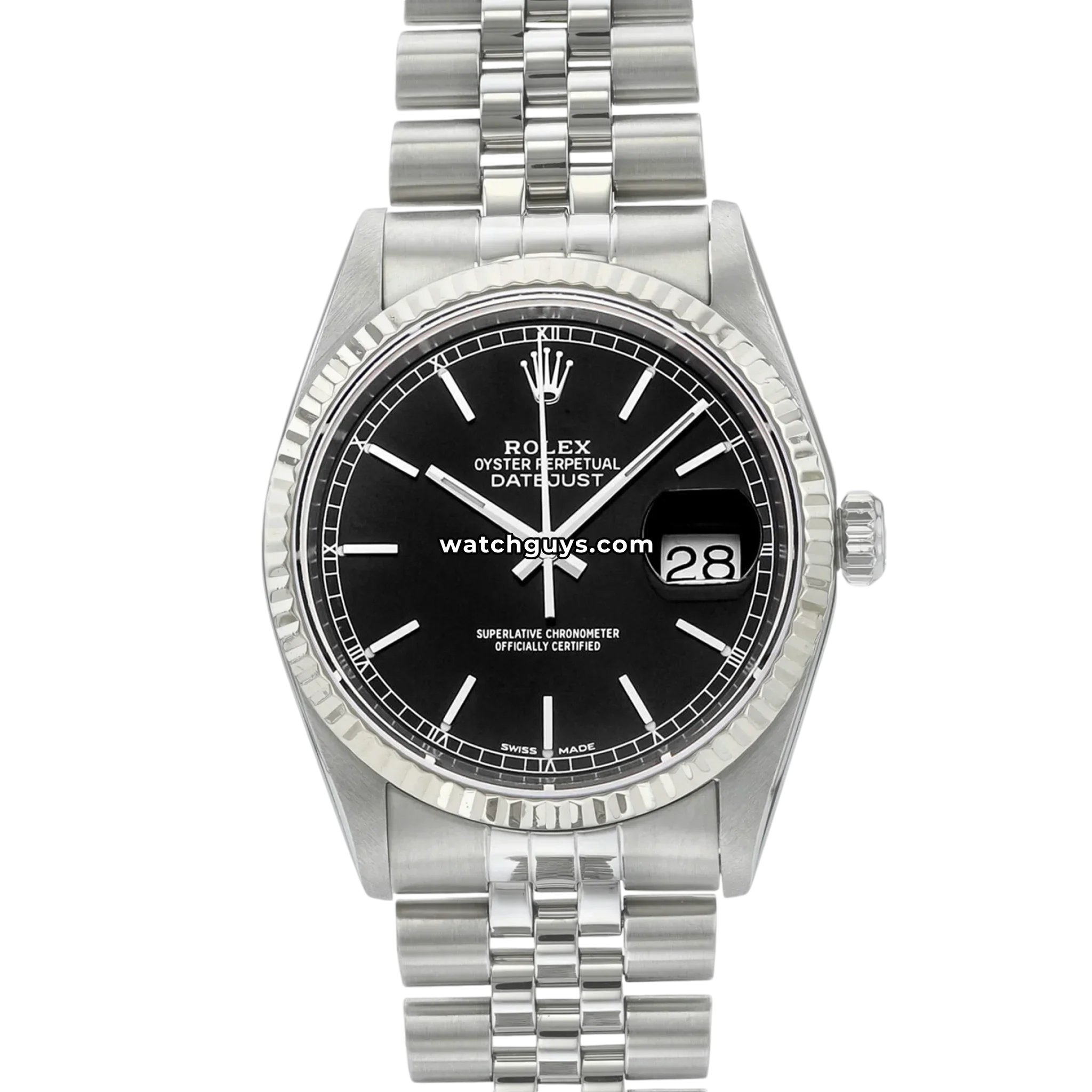 Rolex Datejust 16234 Black Jubilee