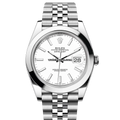 Rolex Datejust 126300 White Index Jubilee