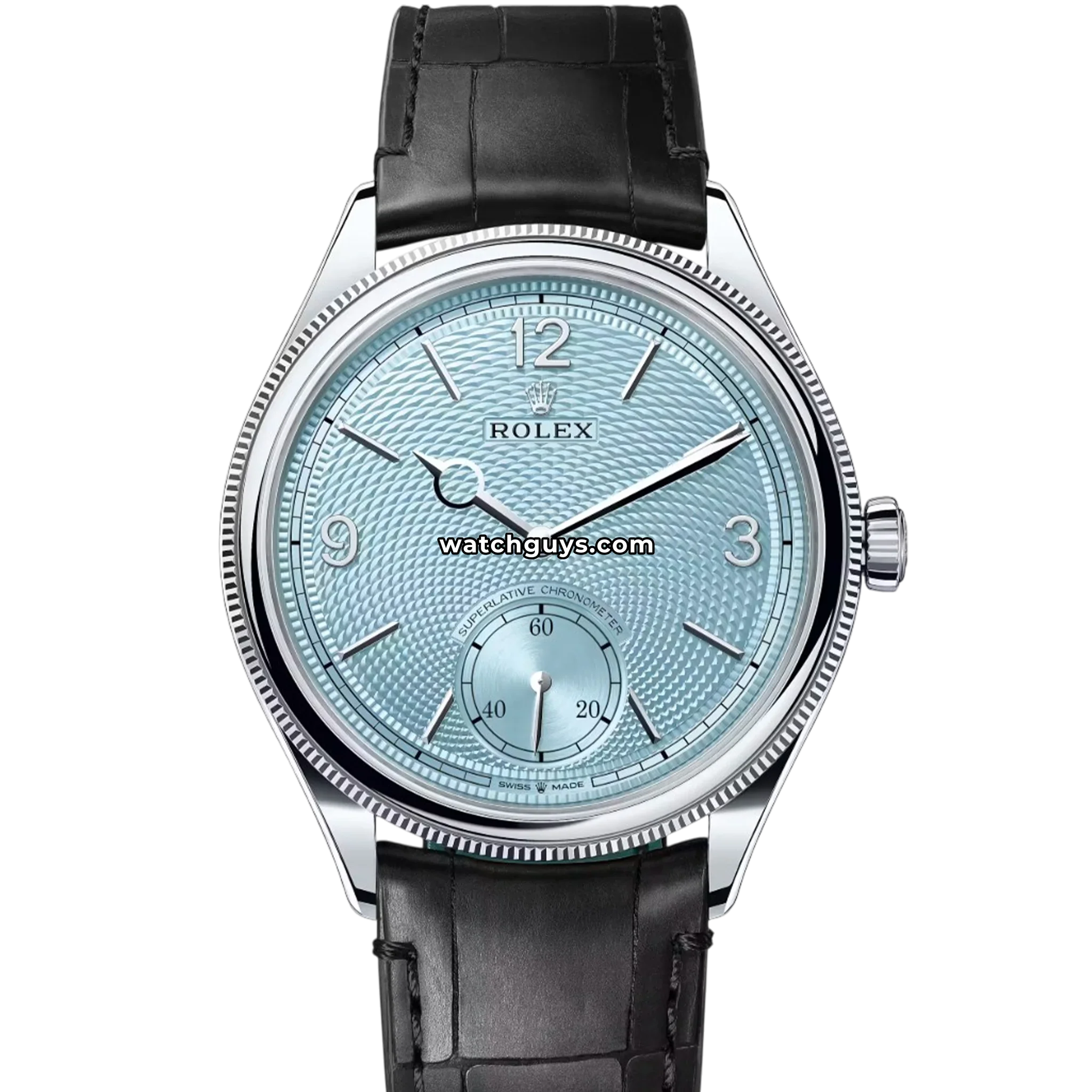 Rolex 1908 Ice Blue Platinum 52506