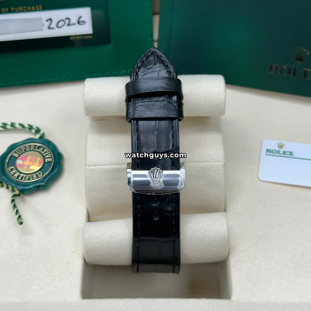 Rolex 1908 Ice Blue Platinum 52506