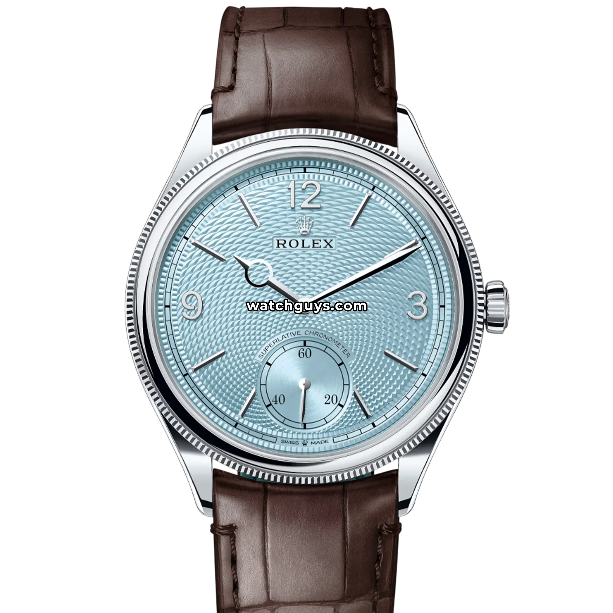 Rolex 1908 Platinum Ice Blue 52506