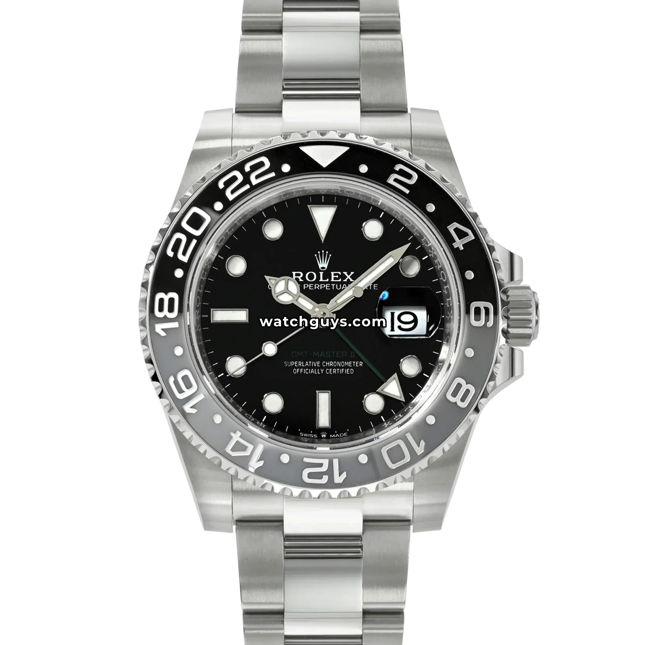 Rolex GMT-Master II 126710GRNR Bruce Wayne Stainless Steel