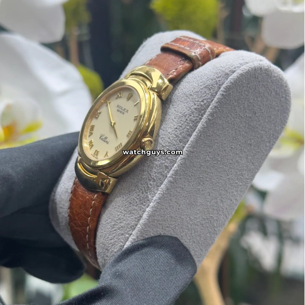 Rolex Cellini 6622 White Roman