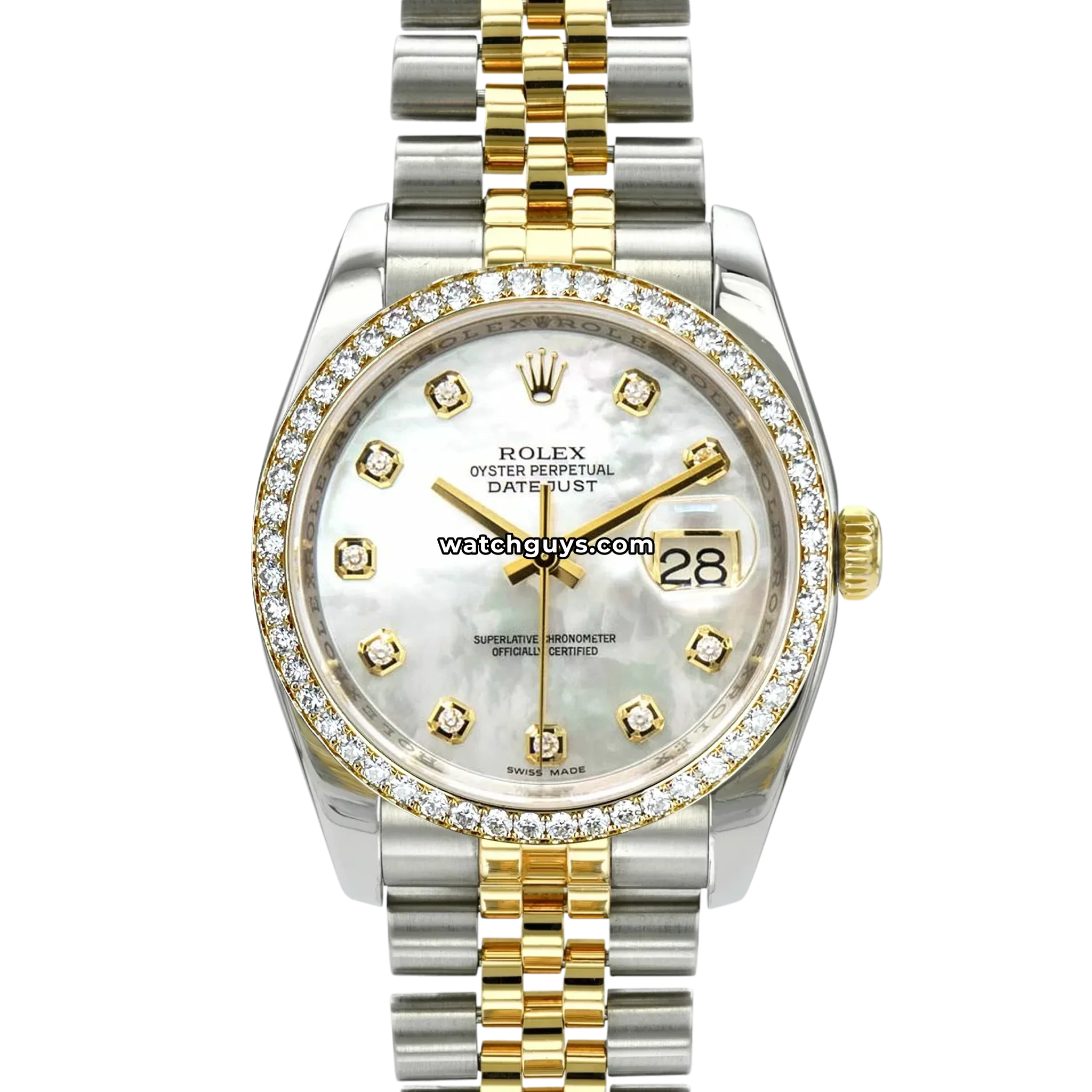 Rolex Datejust 116243 Mother of Pearl Diamond