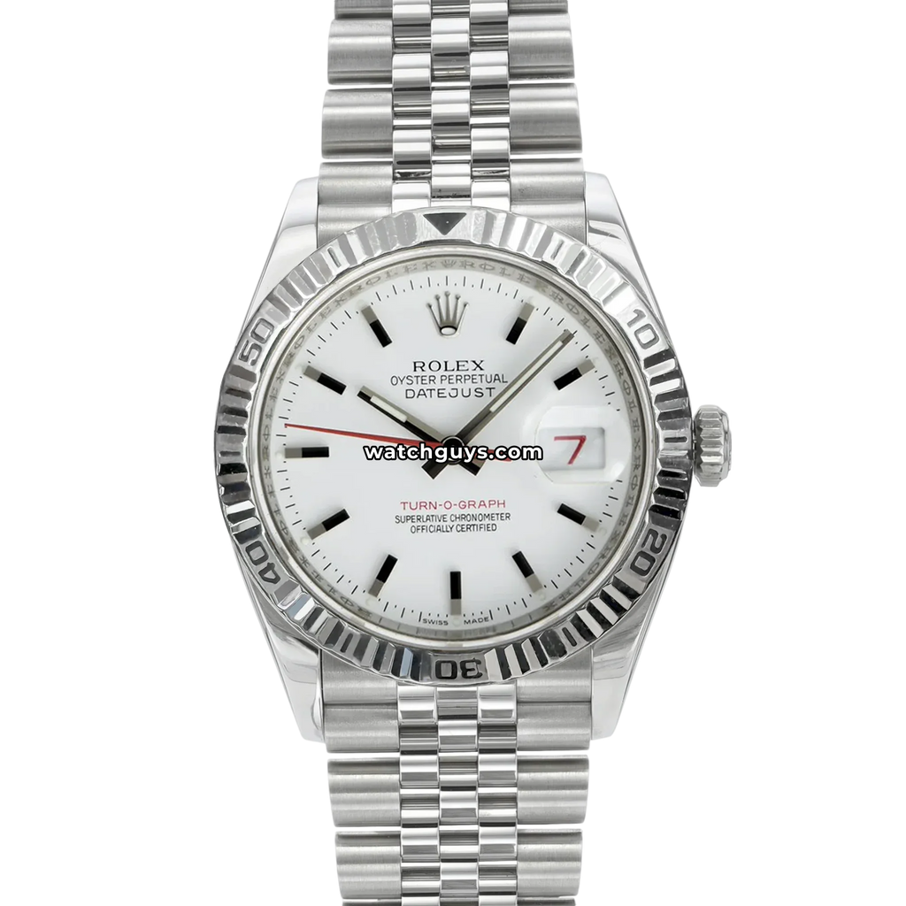 Rolex Datejust 116264 White Thunderbird