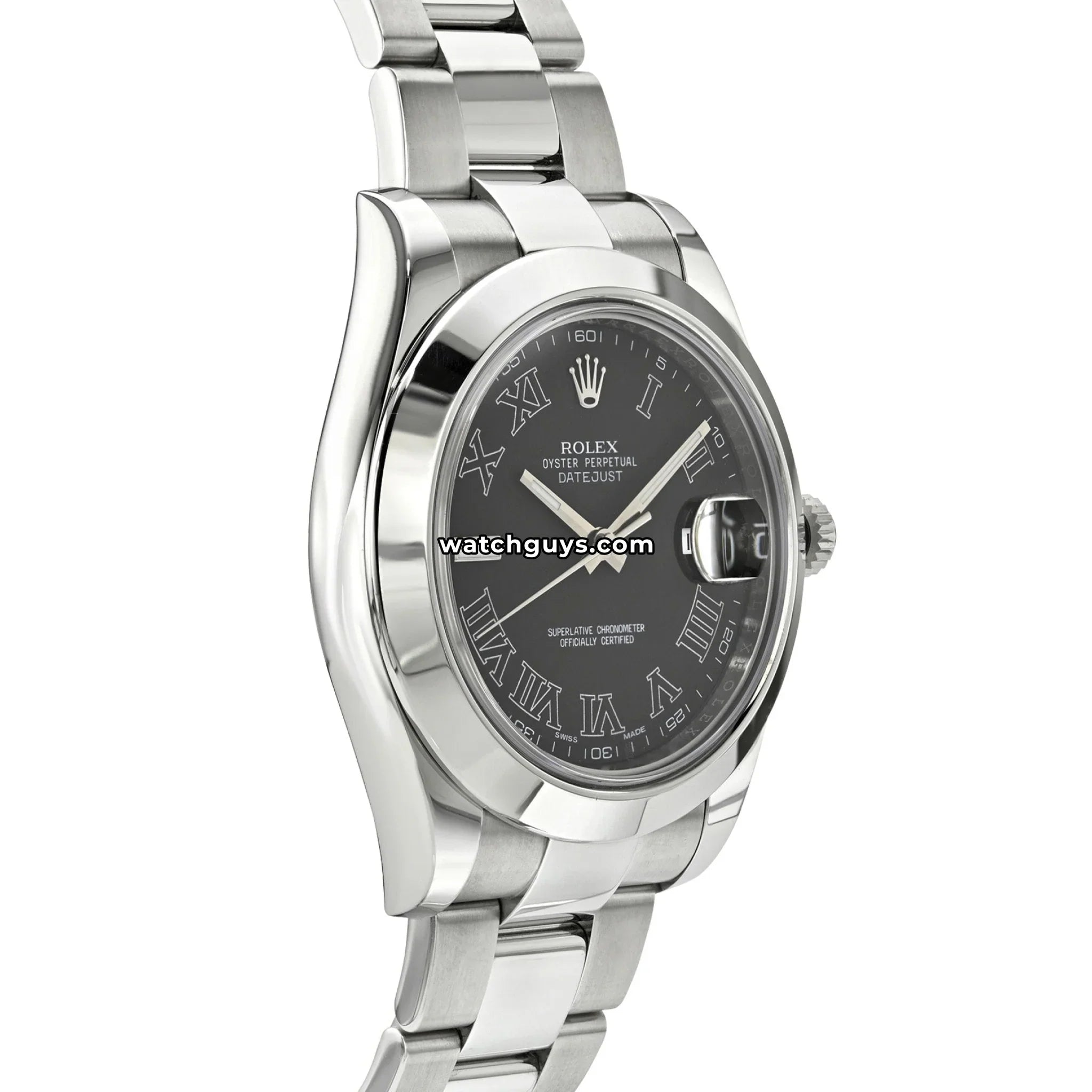 Rolex Datejust 116300 Grey Roman Numeral
