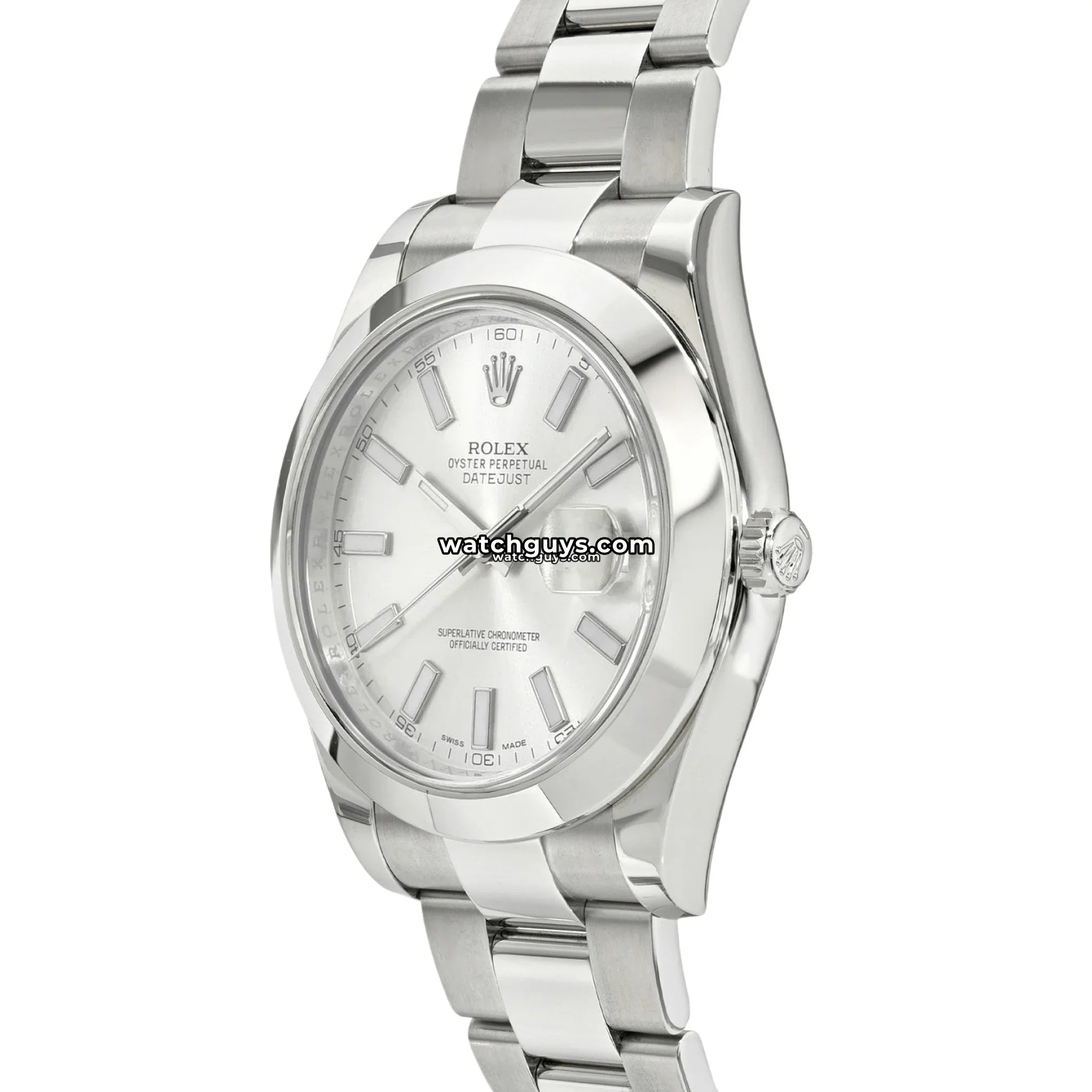 Rolex Datejust 116300 Silver Oyster
