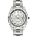 Rolex Datejust 116334 Silver Diamond