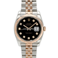 Rolex Datejust 116231 Black Diamond Jubilee