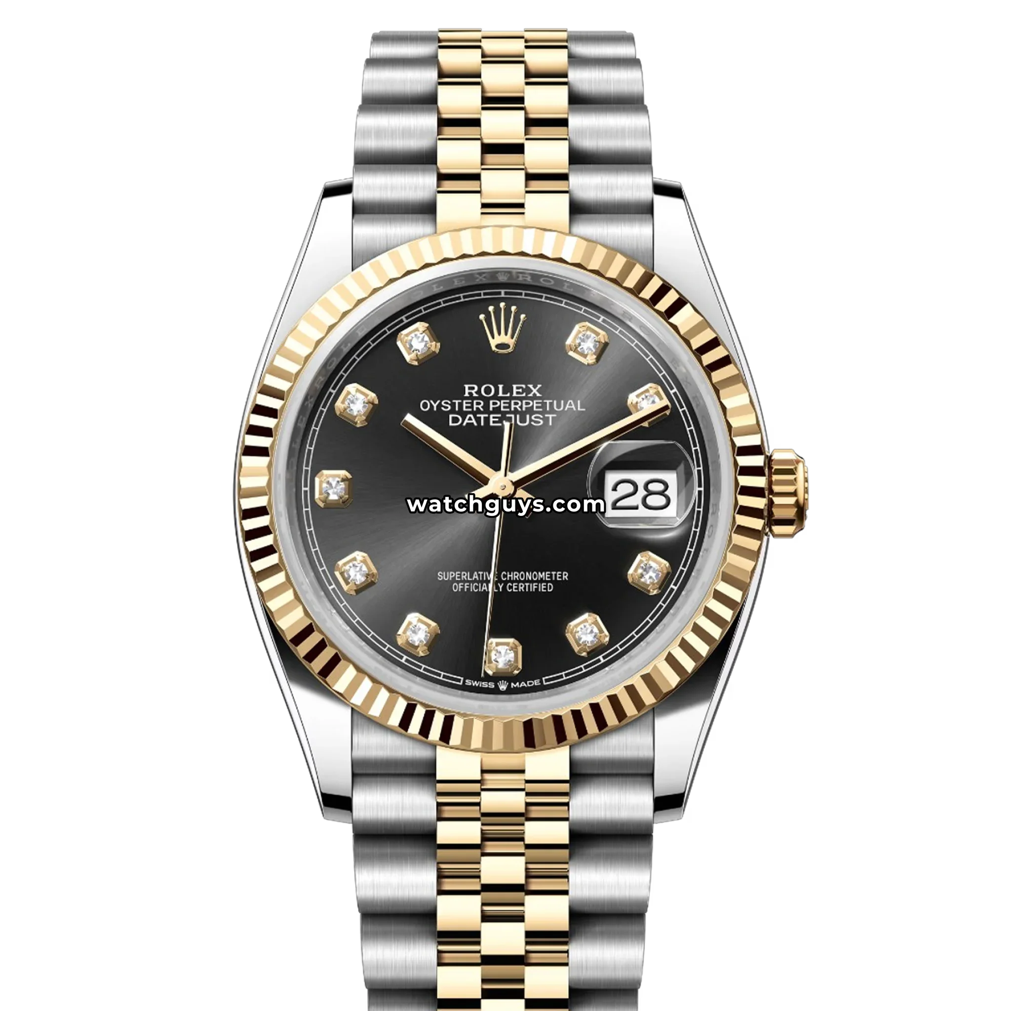 Rolex Datejust 126233 Black Diamond Jubilee
