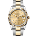 Rolex Datejust 126233 Champagne Index Oyster
