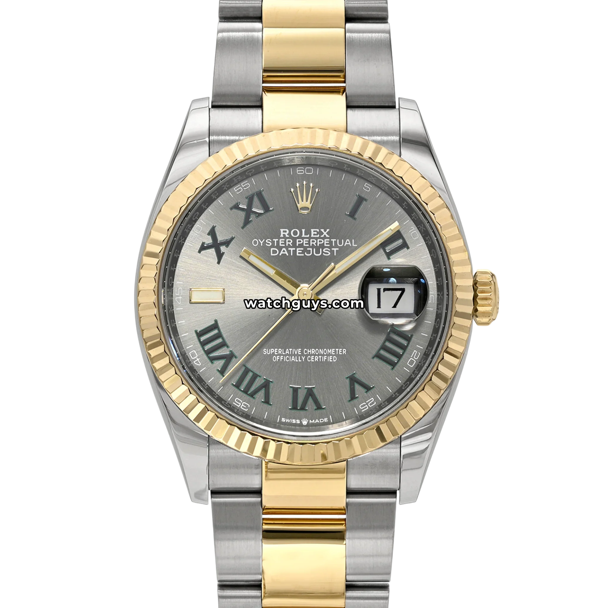 Rolex Datejust 126233 Wimbledon Oyster