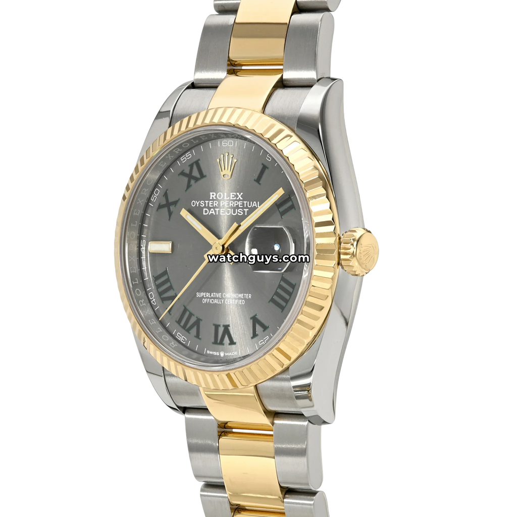 Rolex Datejust 126233 Wimbledon Oyster