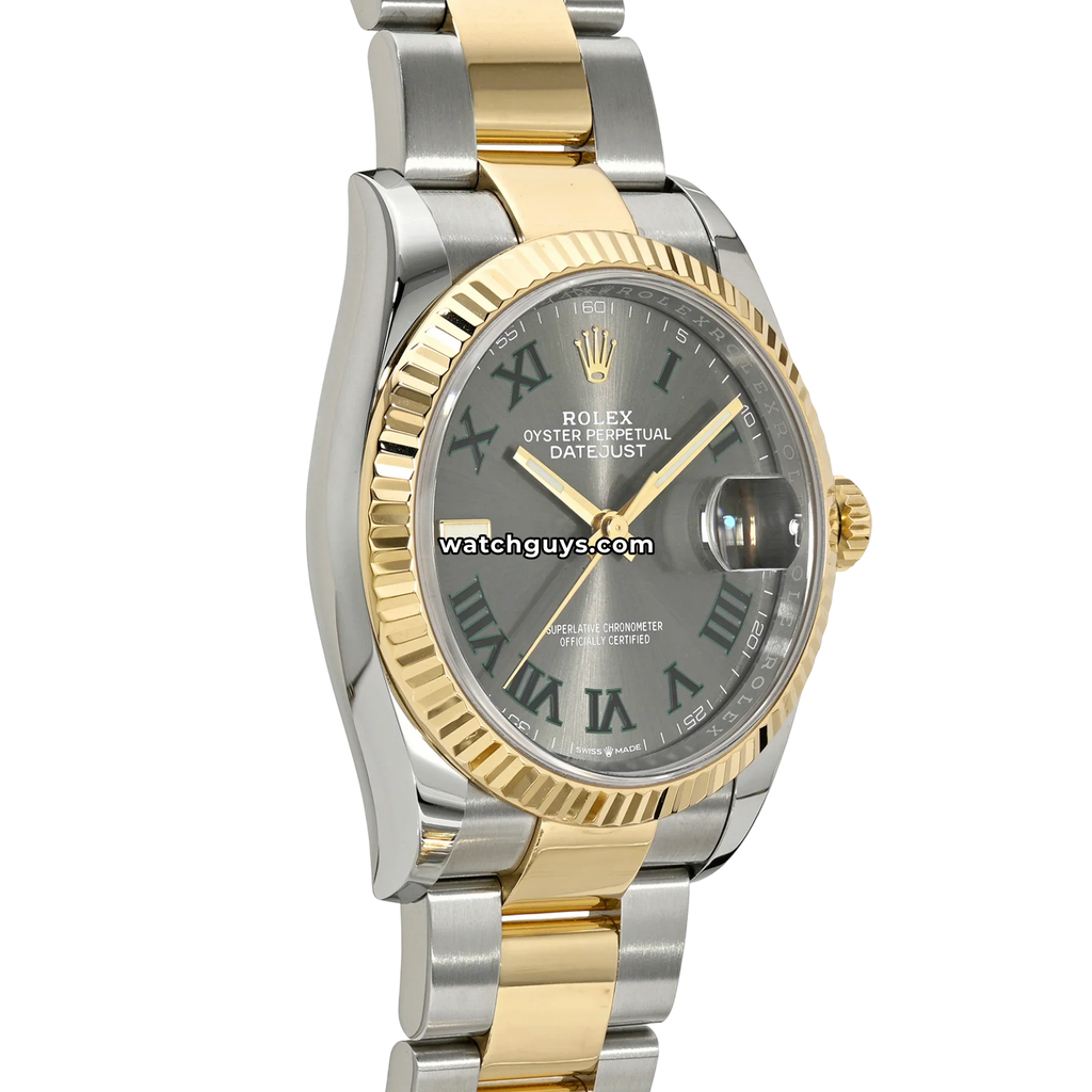 Rolex Datejust 126233 Wimbledon Two Tone Oyster