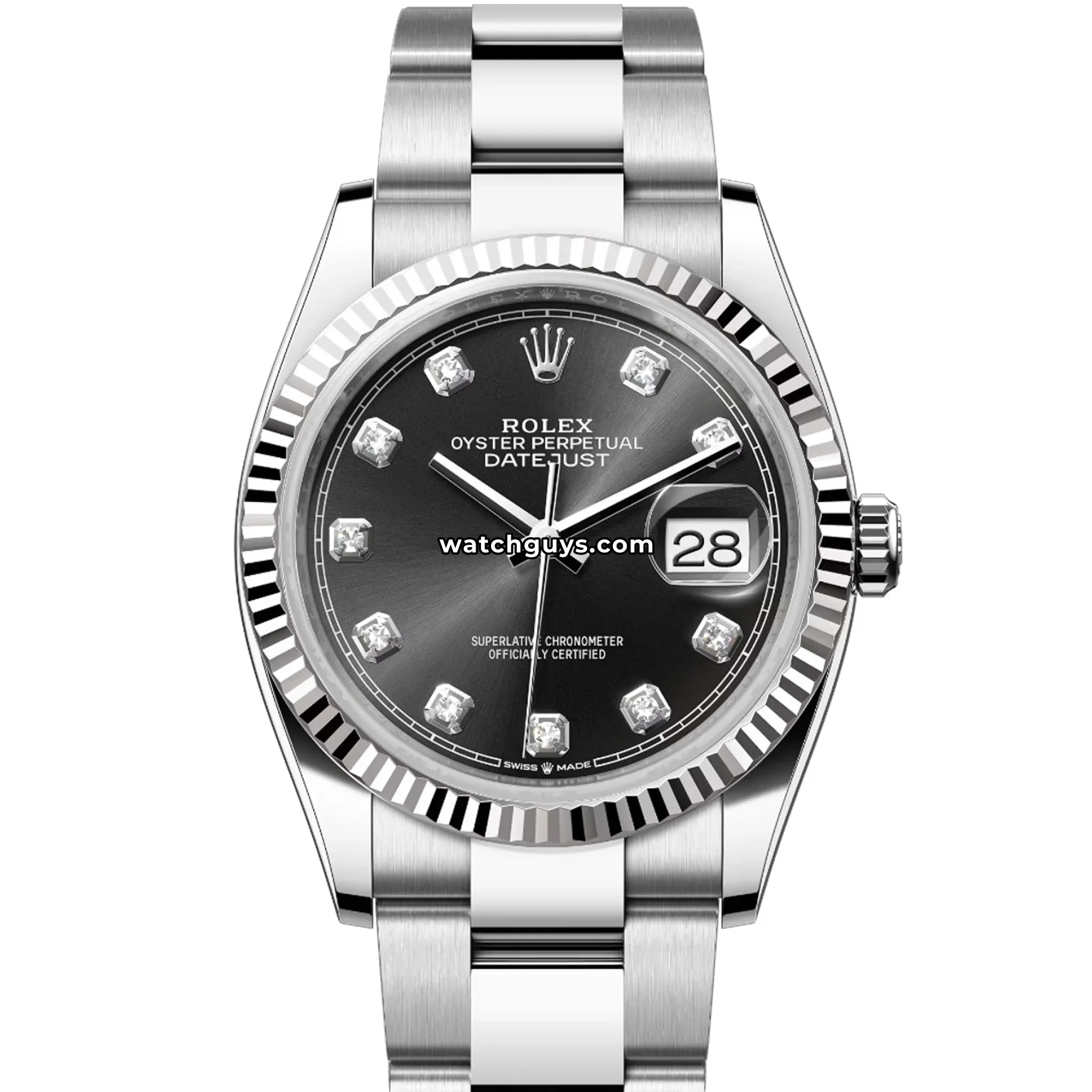 Rolex Datejust 126234 Black Diamond Oyster