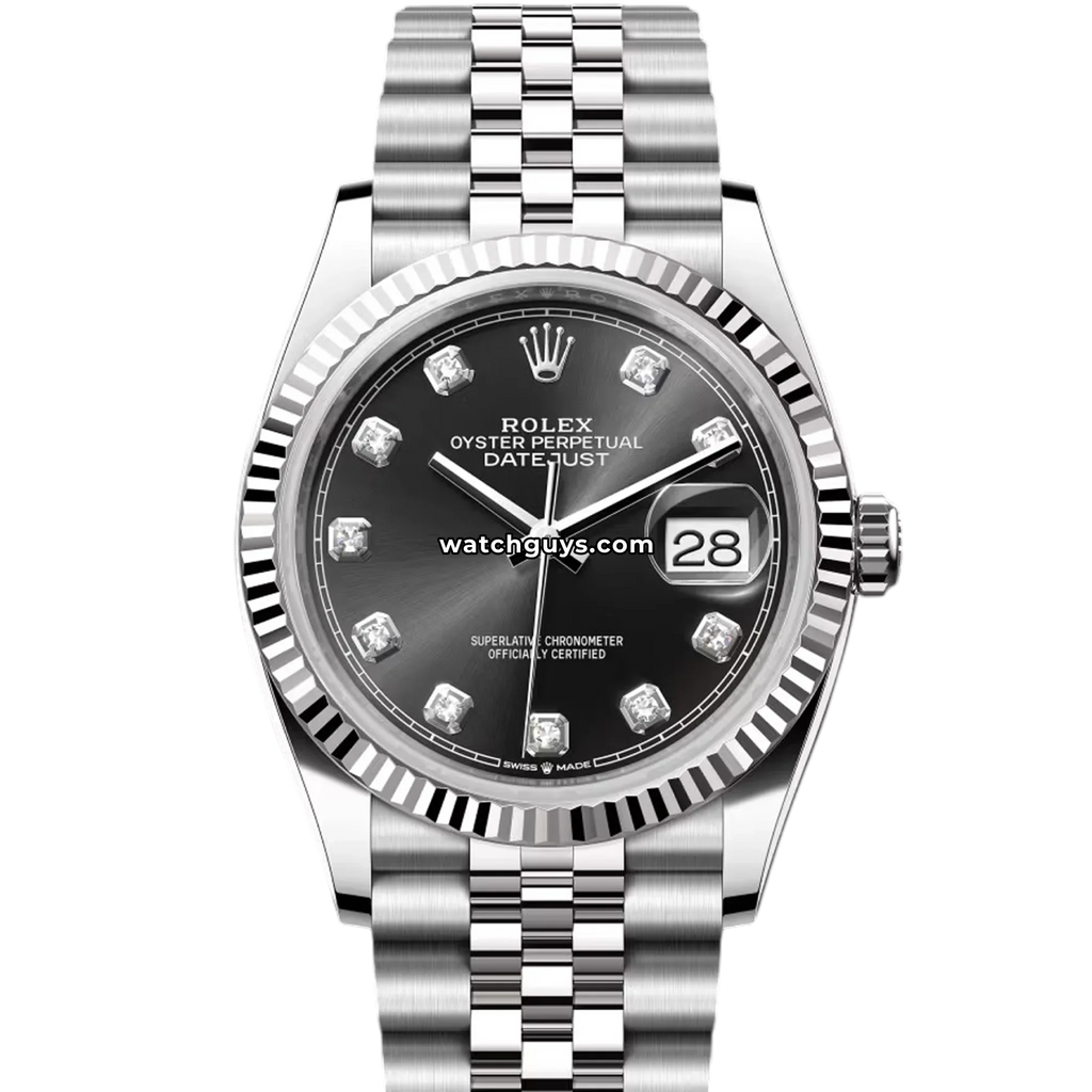 Rolex Datejust 126234 Black Diamond Jubilee