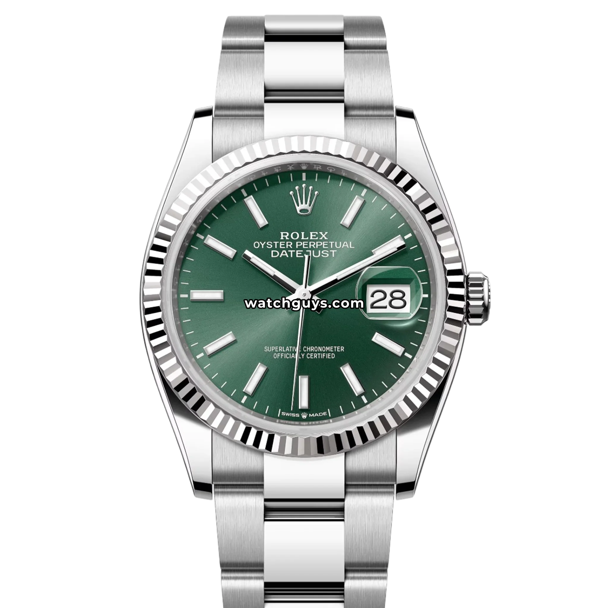 Rolex Datejust 126234 Green Oyster