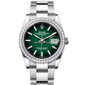 Rolex Datejust 126284RBR Green "Ombre" Oyster