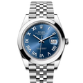 Rolex Datejust 126300 Bright Blue Roman Jubilee