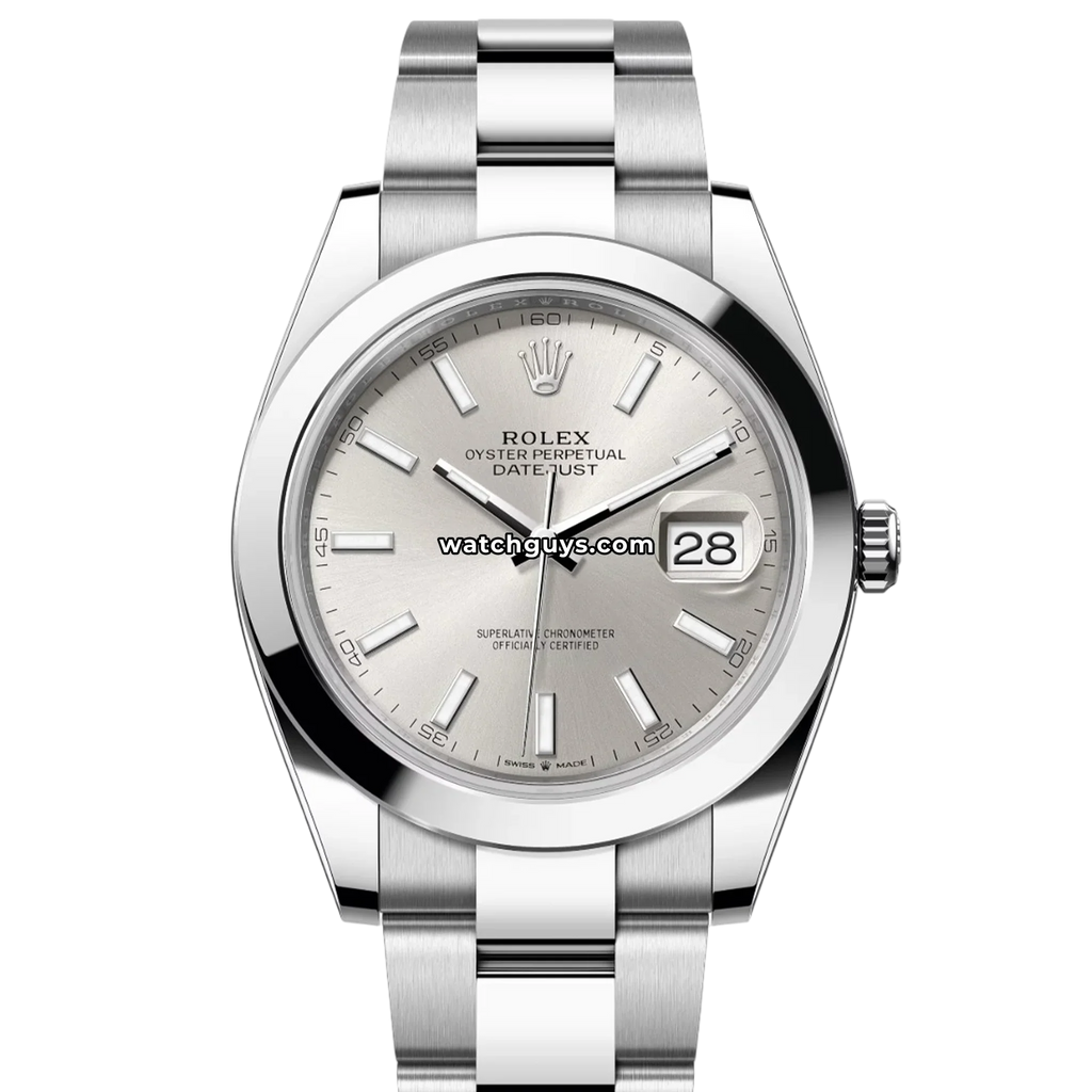 Rolex Datejust 126300 Silver Oyster