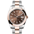 Rolex Datejust 126301 Chocolate Index Oyster