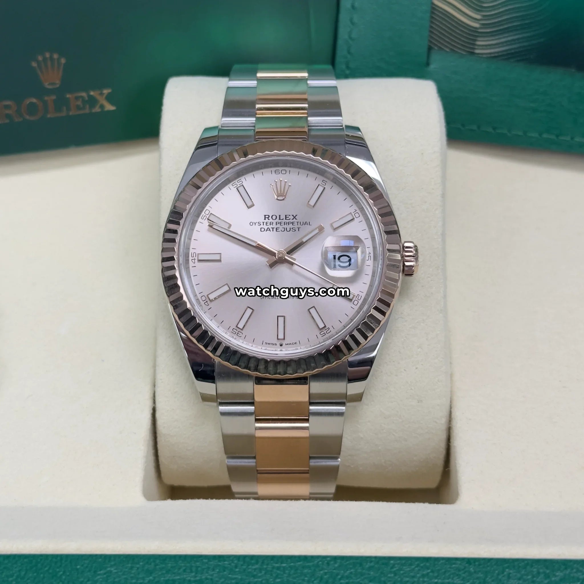Rolex Datejust 126331 Sundust Index Oyster