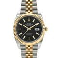 Rolex Datejust 126333 Black Index Jubilee