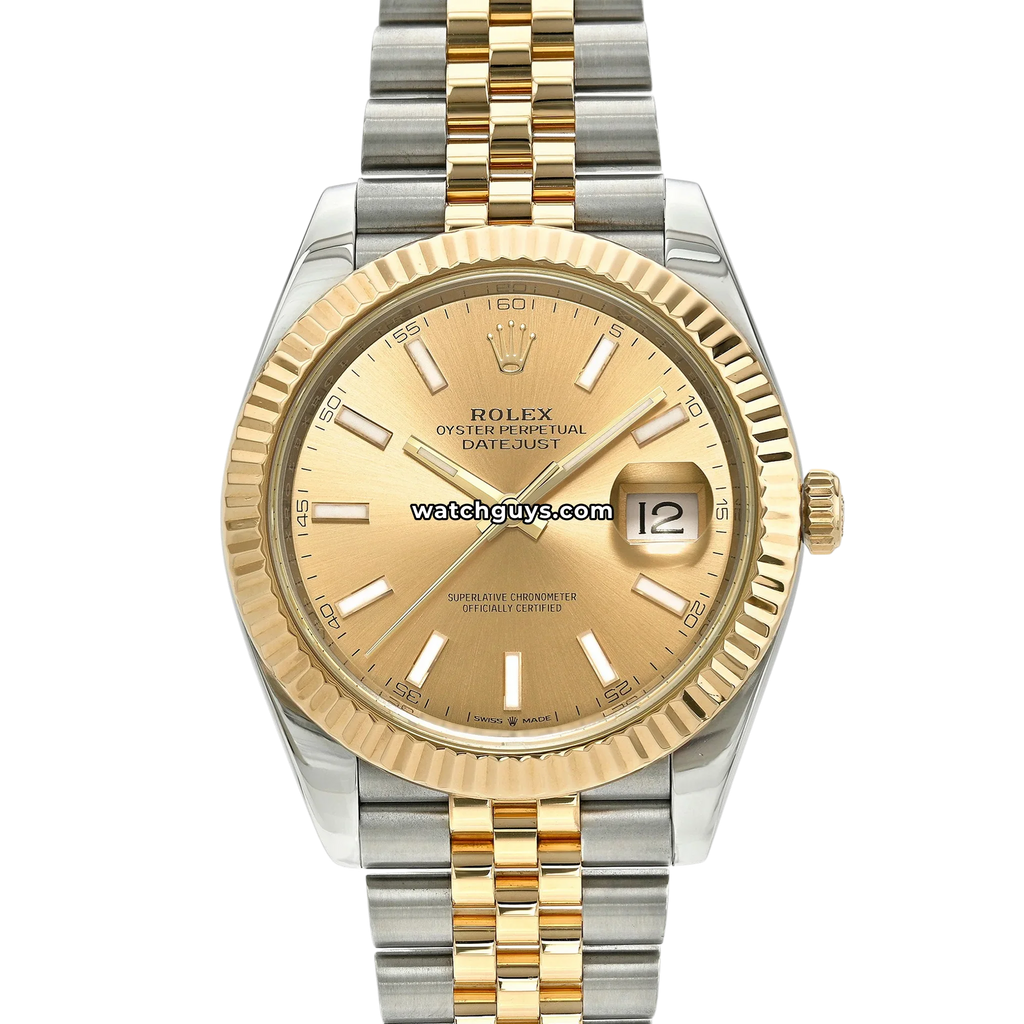 Rolex Datejust 126333 Champagne Jubilee