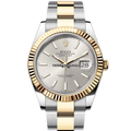 Rolex Datejust 126333 Silver Index Two Tone Oyster