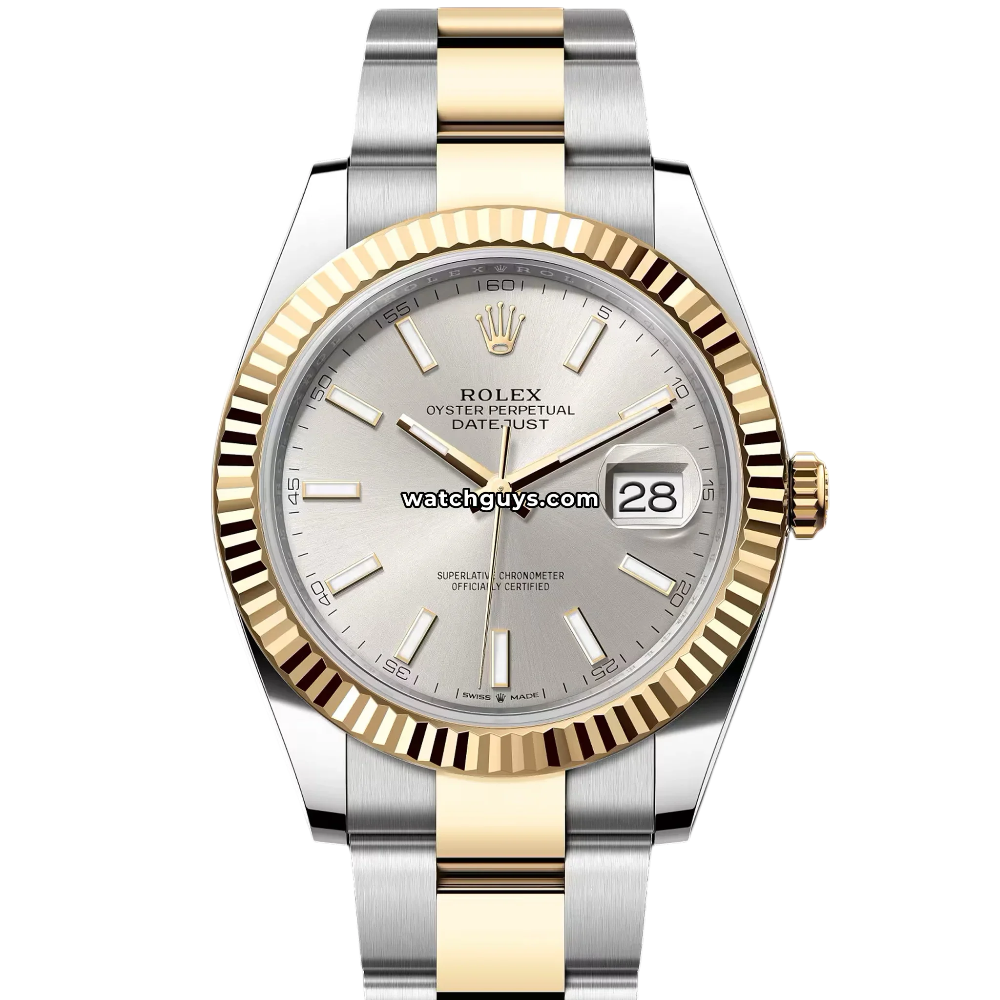 Rolex Datejust 126333 Silver Index Oyster
