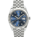 Rolex Datejust 126334 Blue Diamond Stainless Steel Jubilee