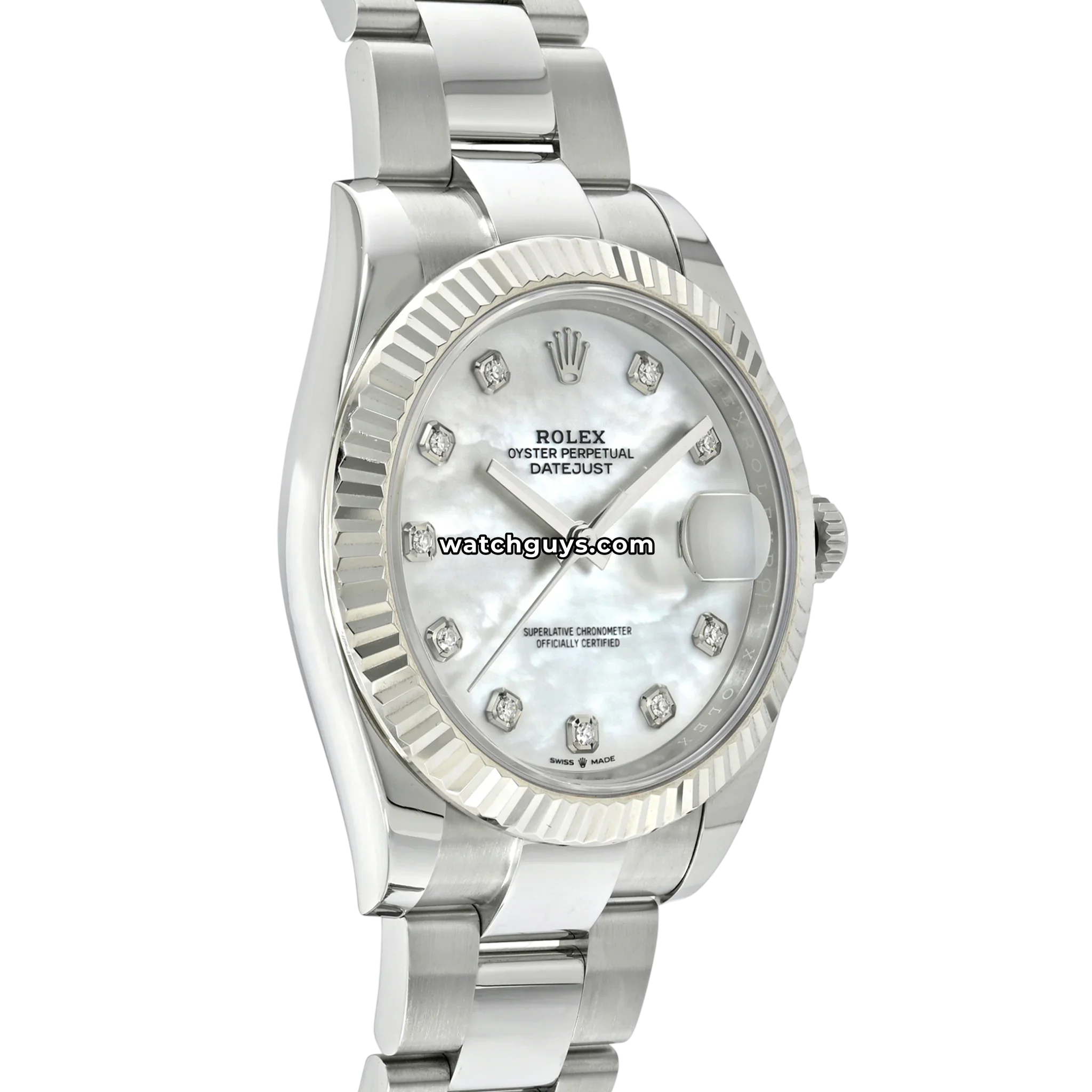 Rolex Datejust 126334 Mother of Pearl Diamond