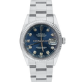 Rolex Datejust 16220 Blue Diamond Dial