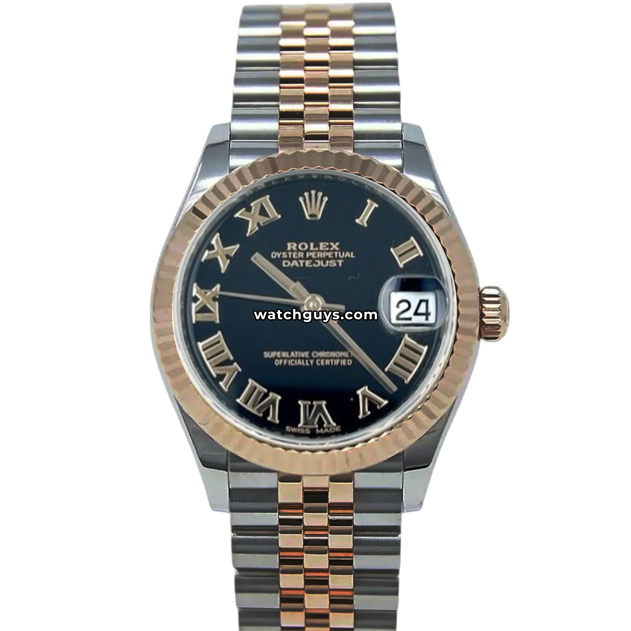Rolex Datejust 178271 Black Roman Jubilee
