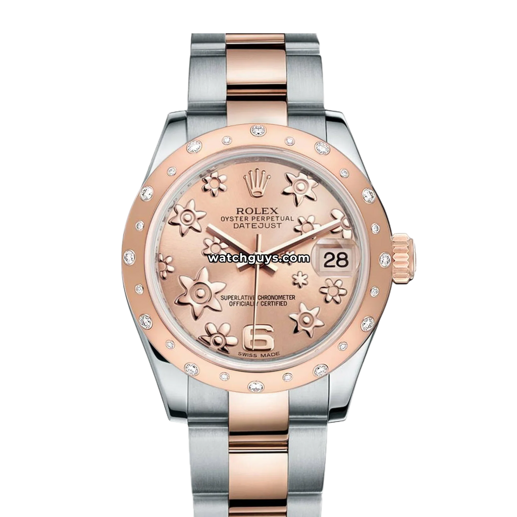 Rolex Datejust 178341 Pink Floral Motif